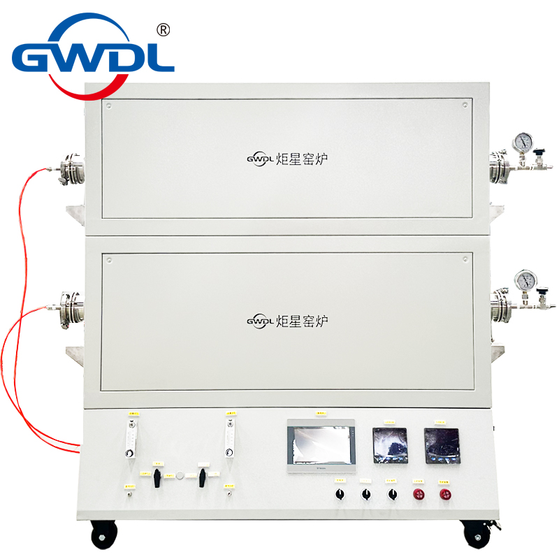 雙氣爐雙管擴(kuò)散爐，雙爐管管式爐